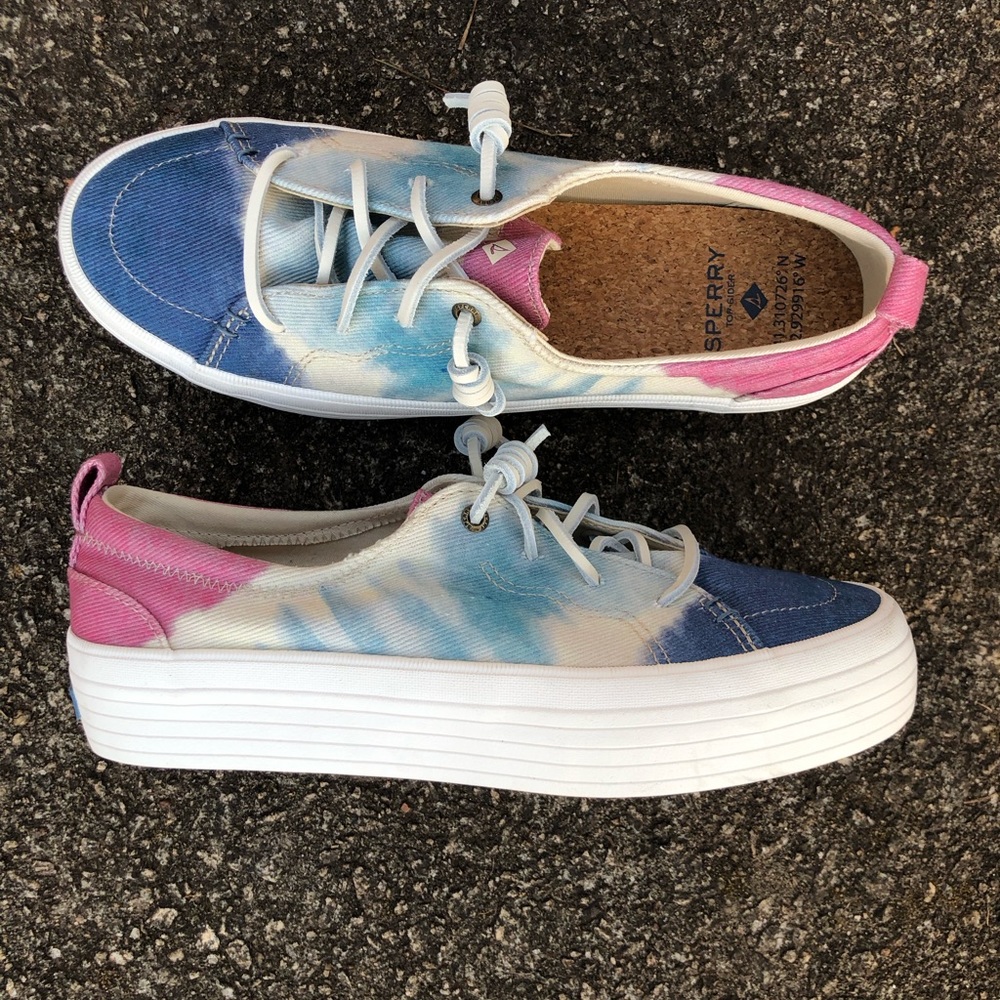 Sperry Crest Vibe Platform Tye Due Women’s Sneaker NWOT
